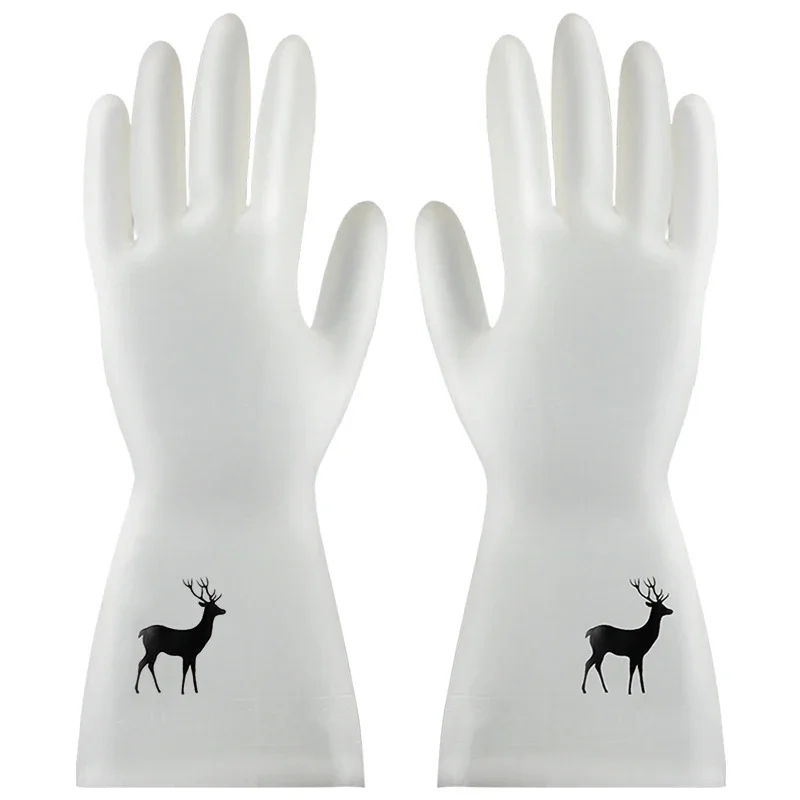 Dish Glove Rubber - Guantes para lavar platos de látex